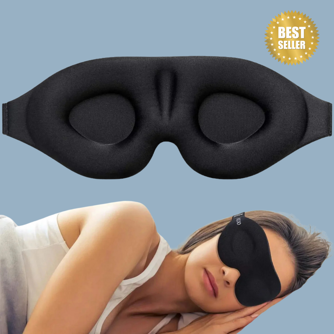 ComfyLab 3D Sleep Mask | 100% Light Blocker